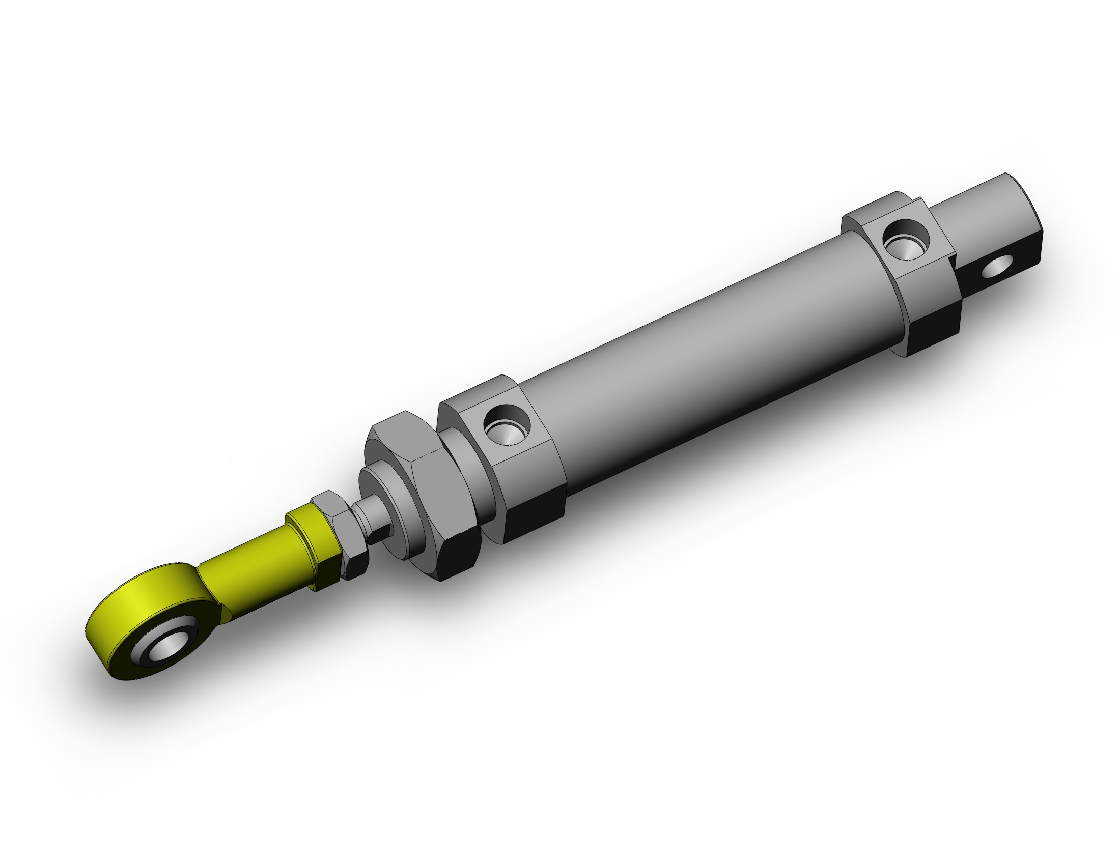 SMC C85N25-50V cylinder, iso, dbl acting, ISO ROUND BODY CYLINDER, C82, C85