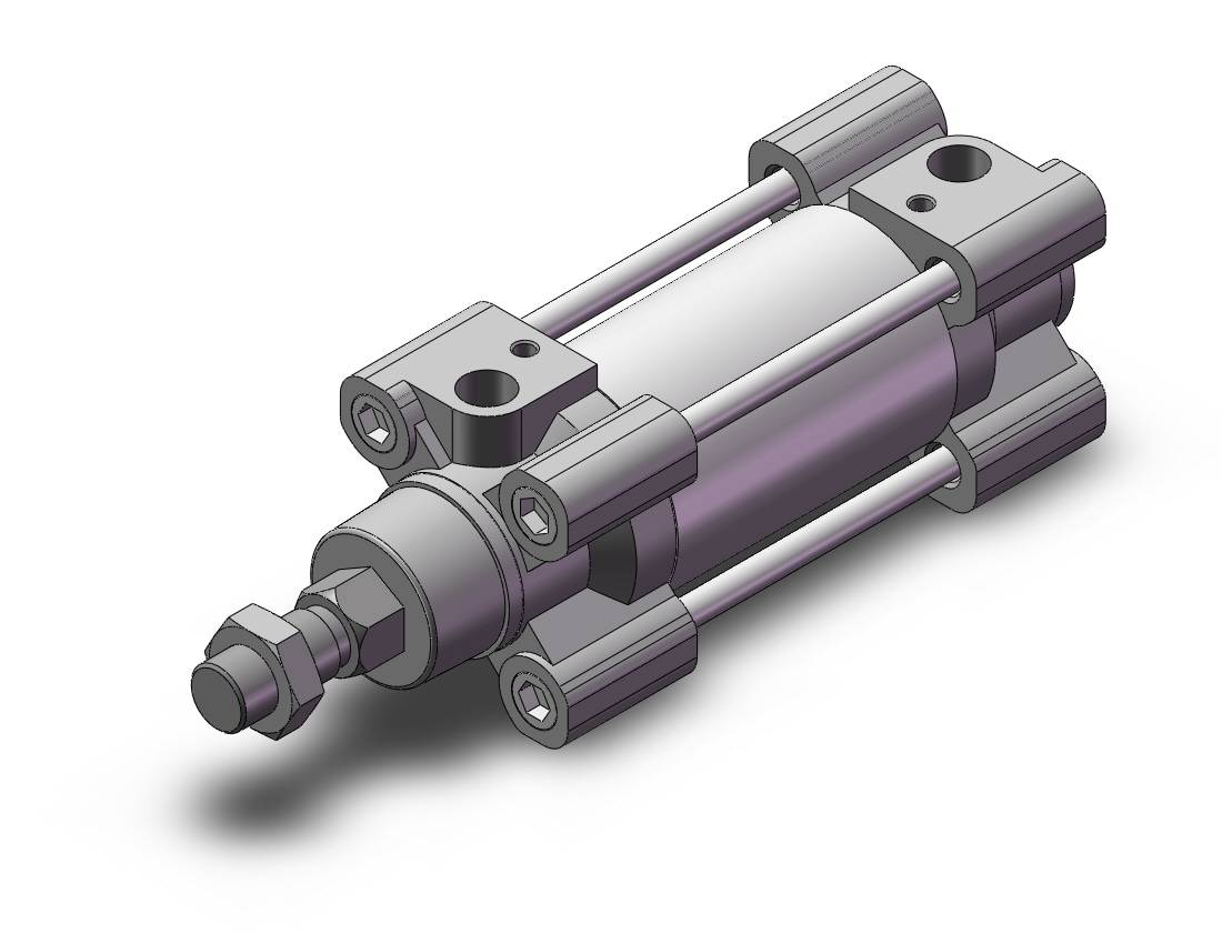 SMC C96KB50-50C cylinder, tie rod, ISO TIE ROD CYLINDER