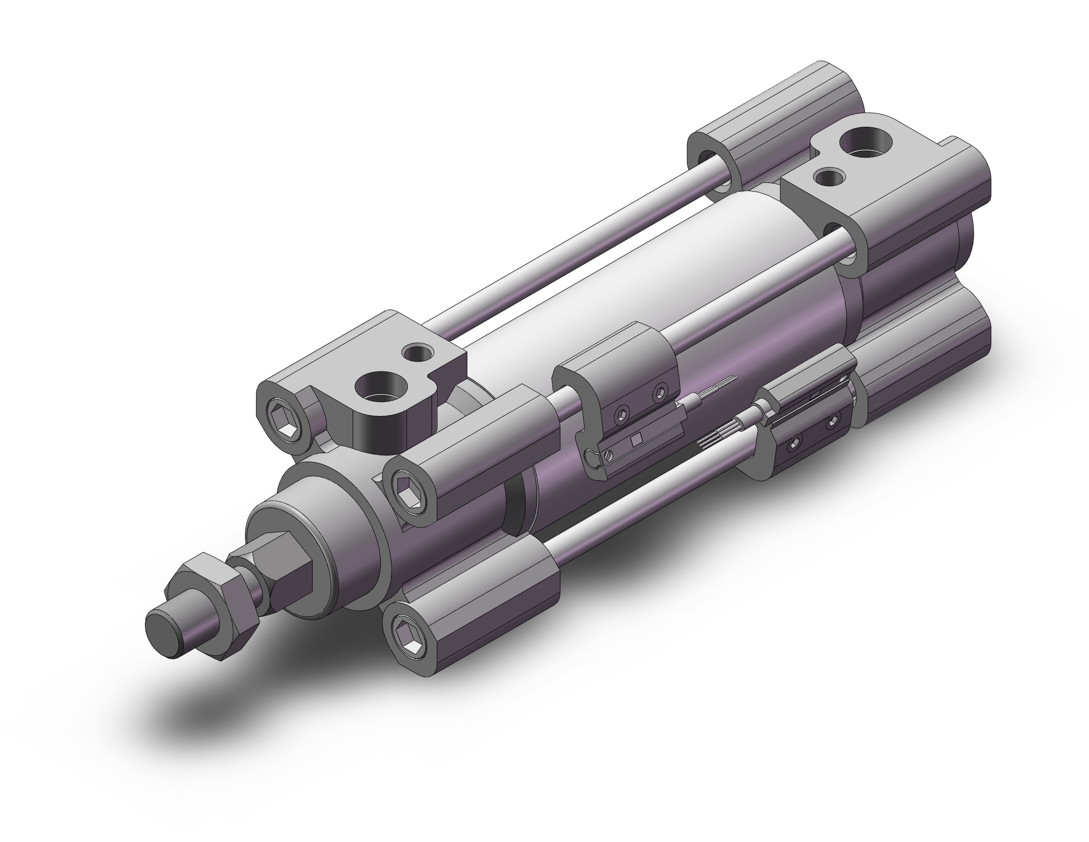 SMC C96KDB32-50C-M9PL cylinder, tie rod, ISO TIE ROD CYLINDER