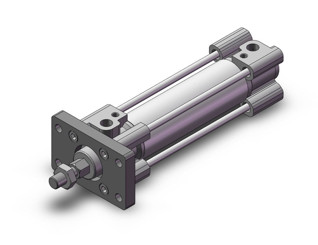 SMC C96KF32-80C cylinder, tie rod, ISO TIE ROD CYLINDER