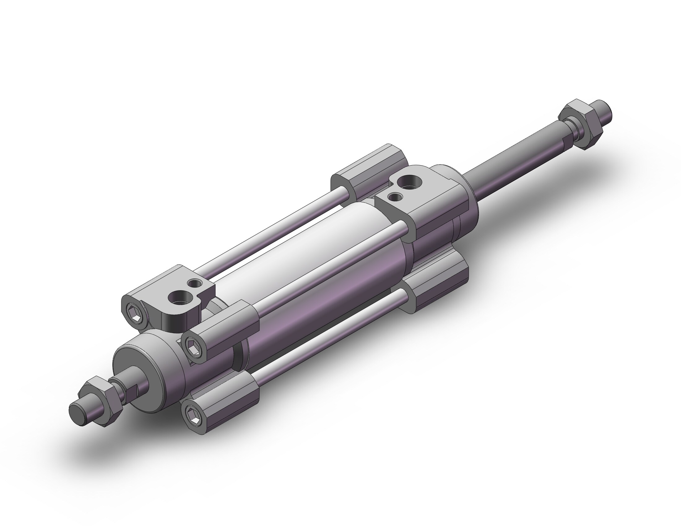 SMC C96SB32-50CW cylinder, tie rod, ISO TIE ROD CYLINDER