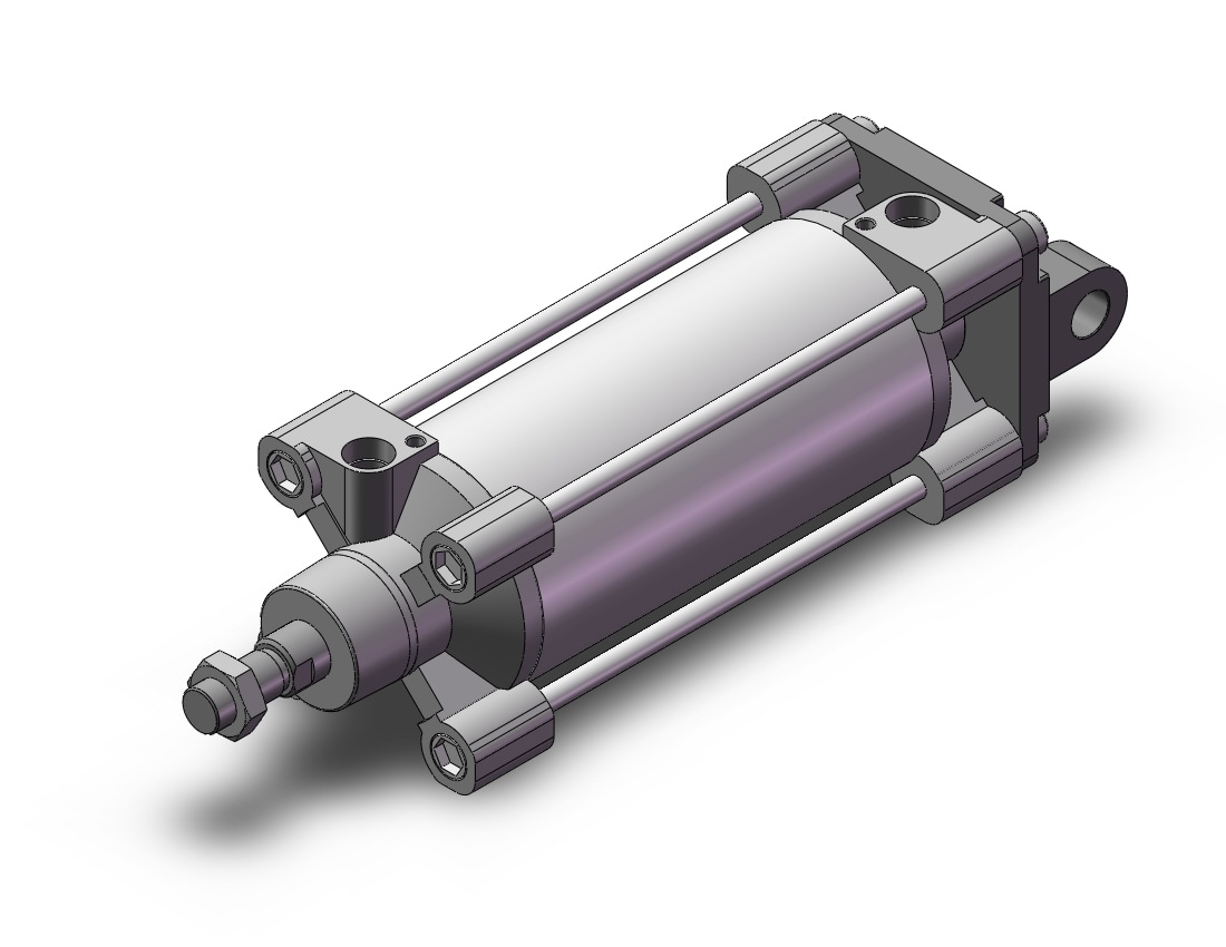 SMC C96SD100-160C cylinder, tie rod, ISO TIE ROD CYLINDER