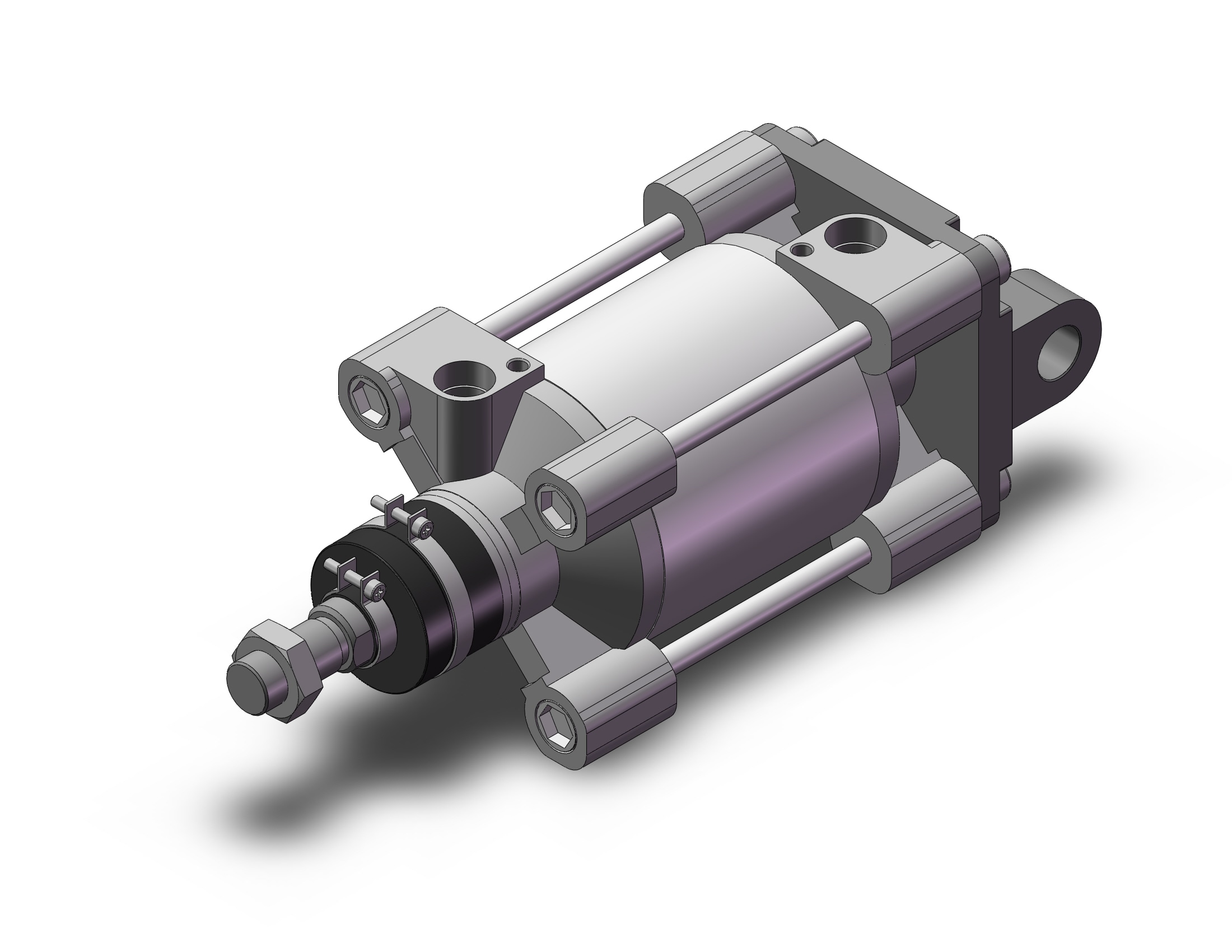 SMC C96SD100-50CK cylinder, tie rod, ISO TIE ROD CYLINDER