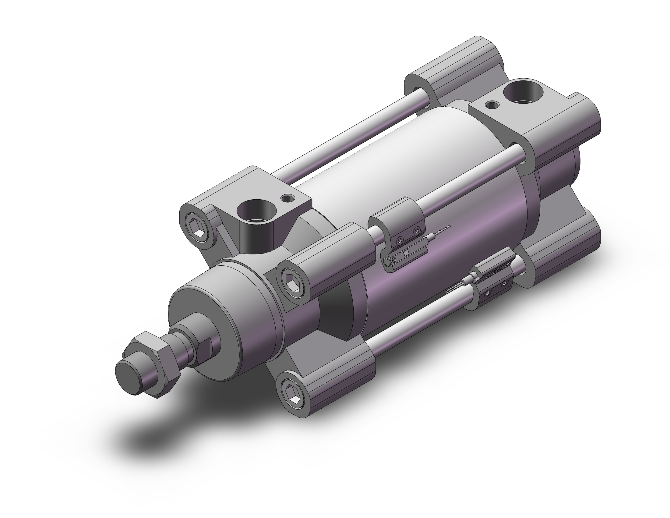 SMC C96SDB63-50C-M9B cylinder, tie rod, ISO TIE ROD CYLINDER