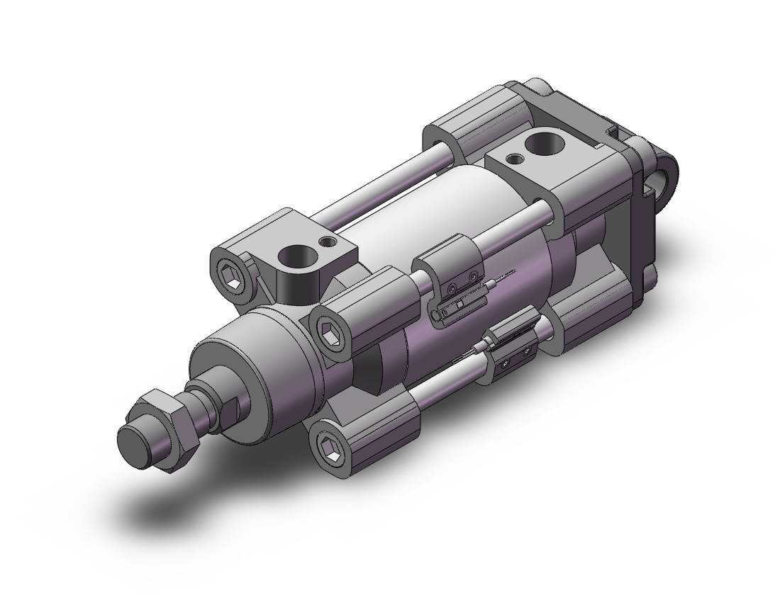 SMC C96SDC50-25C-M9BWL cylinder, tie rod, ISO TIE ROD CYLINDER