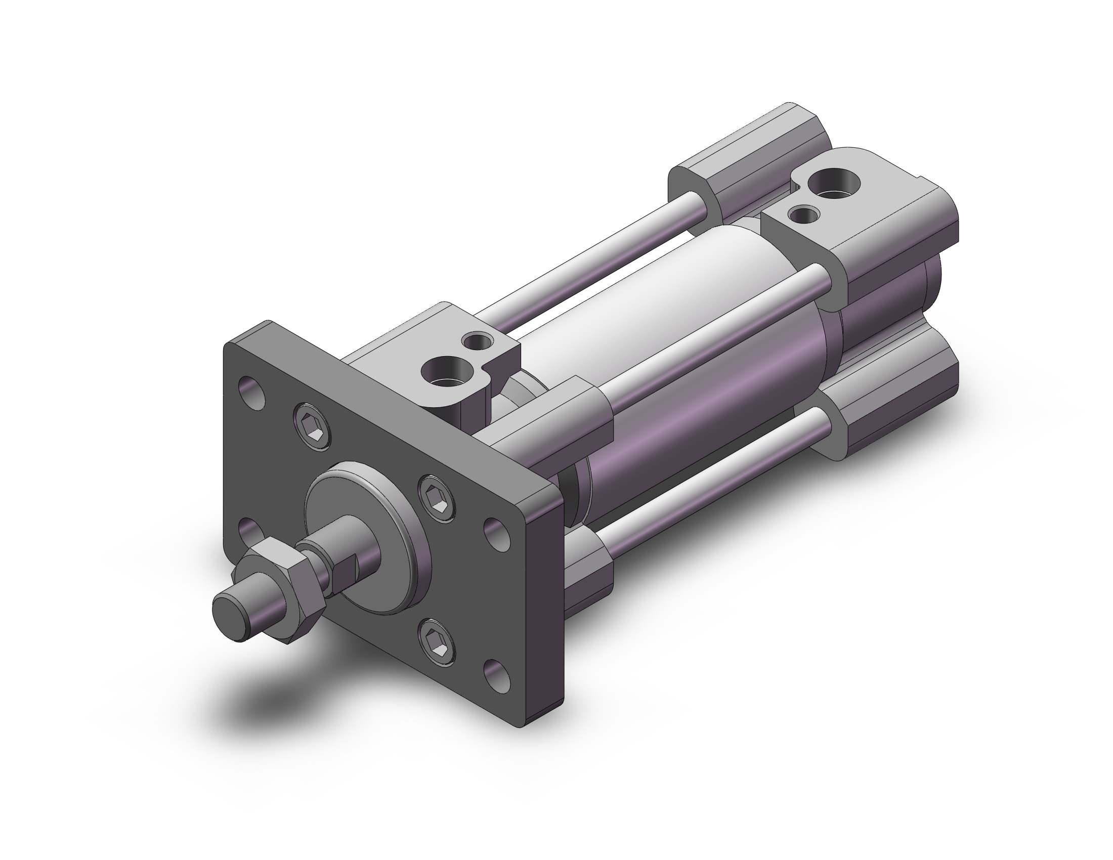 SMC C96SDF32-25C cylinder, tie rod, ISO TIE ROD CYLINDER