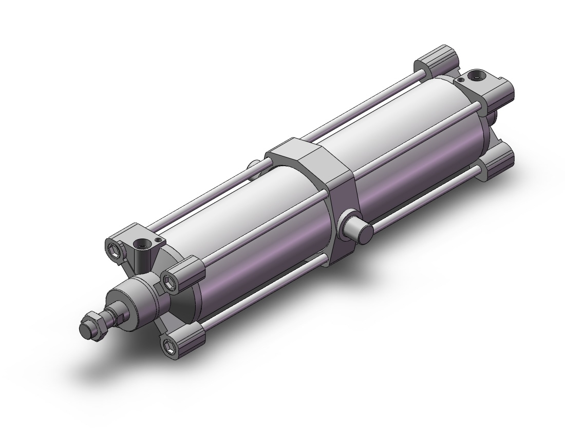 SMC C96SDT100-400C cylinder, tie rod, ISO TIE ROD CYLINDER