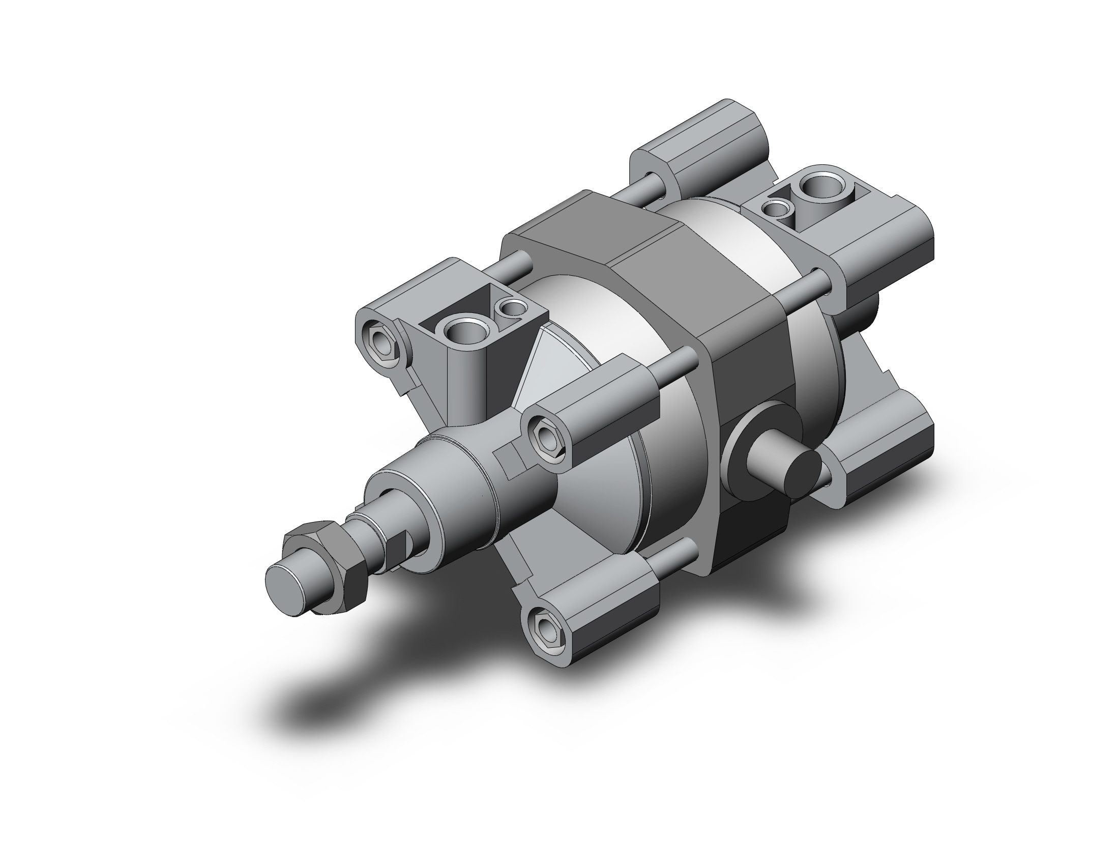 SMC C96SDT125-80 c(p)96 base cylinder, C95/C96 TIE-ROD CYLINDER