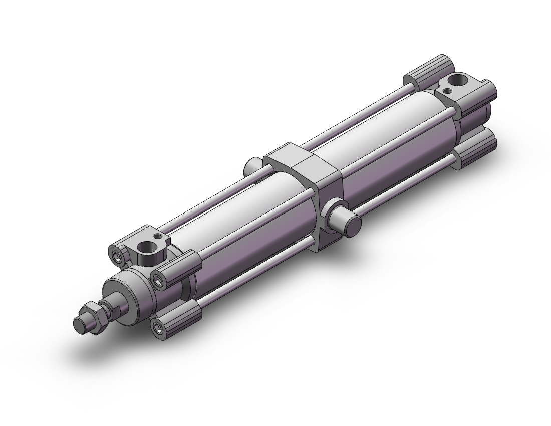 SMC C96SDT40-200C cylinder, tie rod, ISO TIE ROD CYLINDER