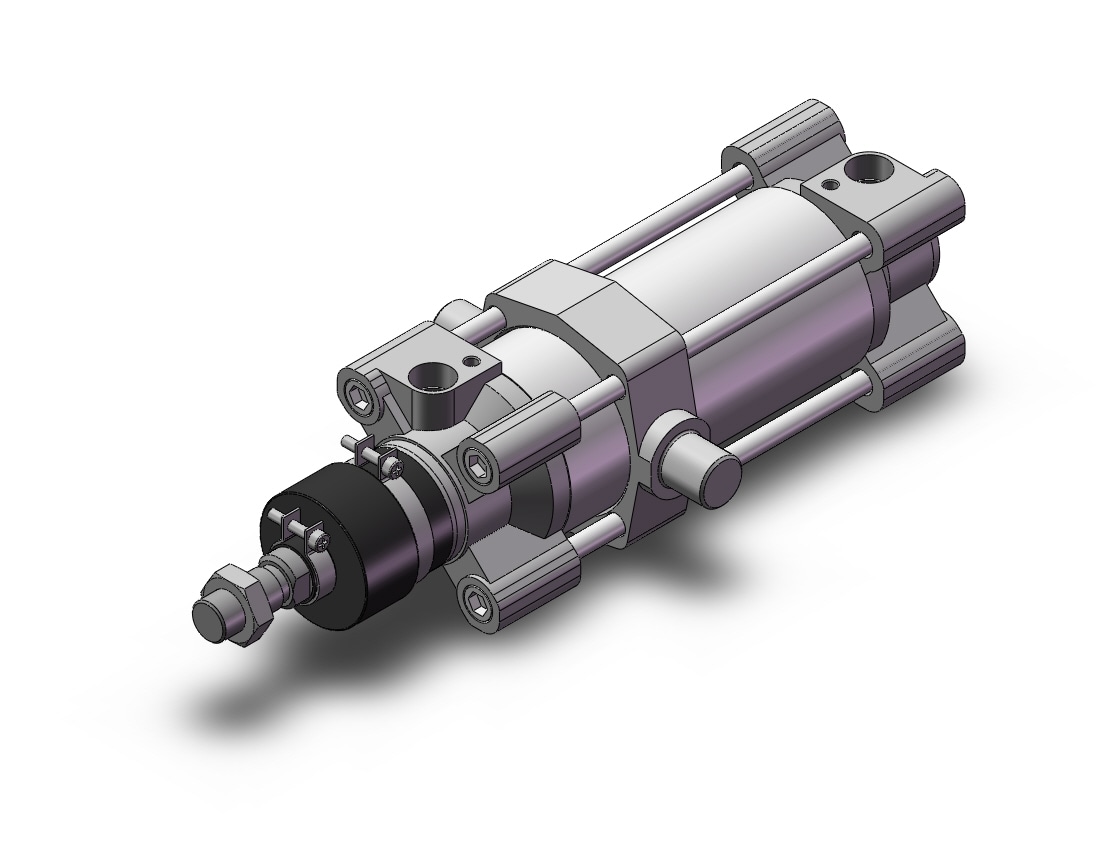 SMC C96SDT63-100CK cylinder, tie rod, ISO TIE ROD CYLINDER