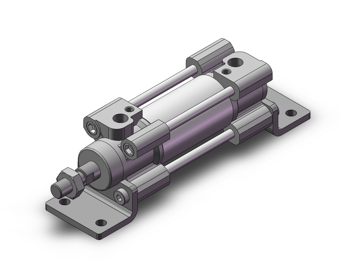 SMC C96SL32-25C cylinder, tie rod, ISO TIE ROD CYLINDER