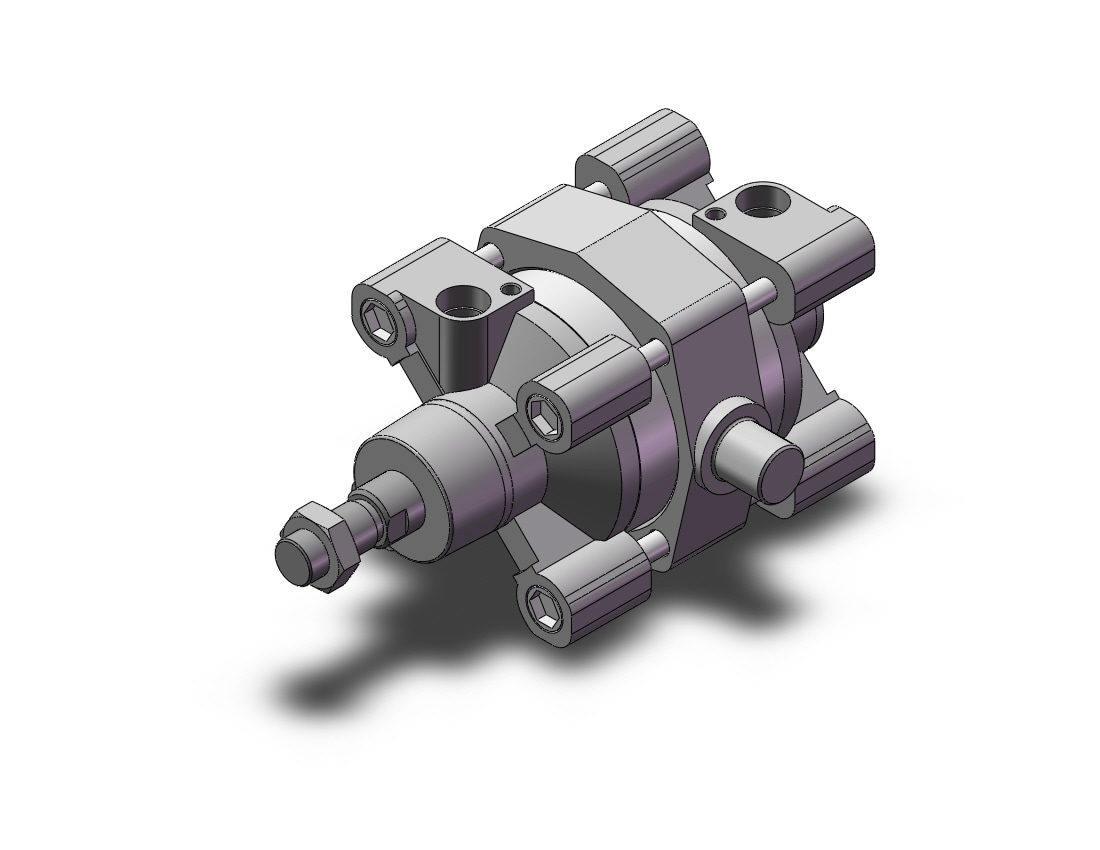 SMC C96ST100-25C cylinder, tie rod, ISO TIE ROD CYLINDER