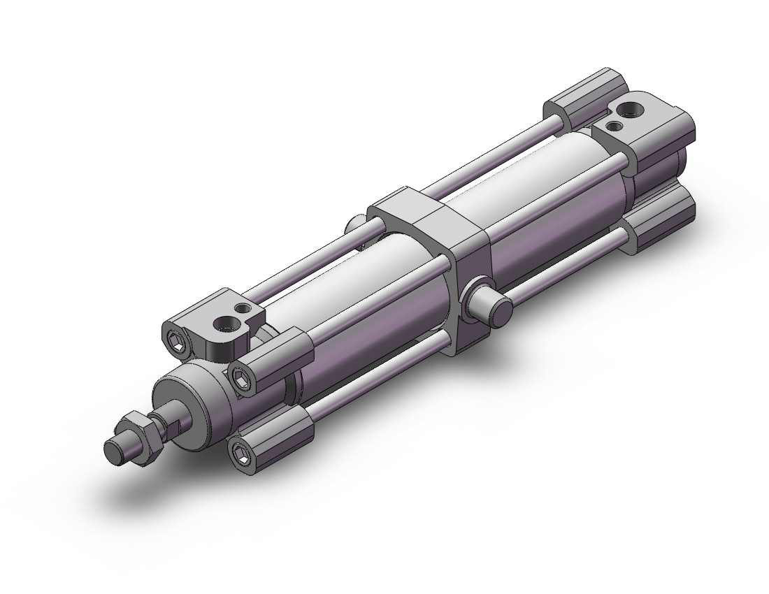 SMC C96ST32-125C cylinder, tie rod, ISO TIE ROD CYLINDER