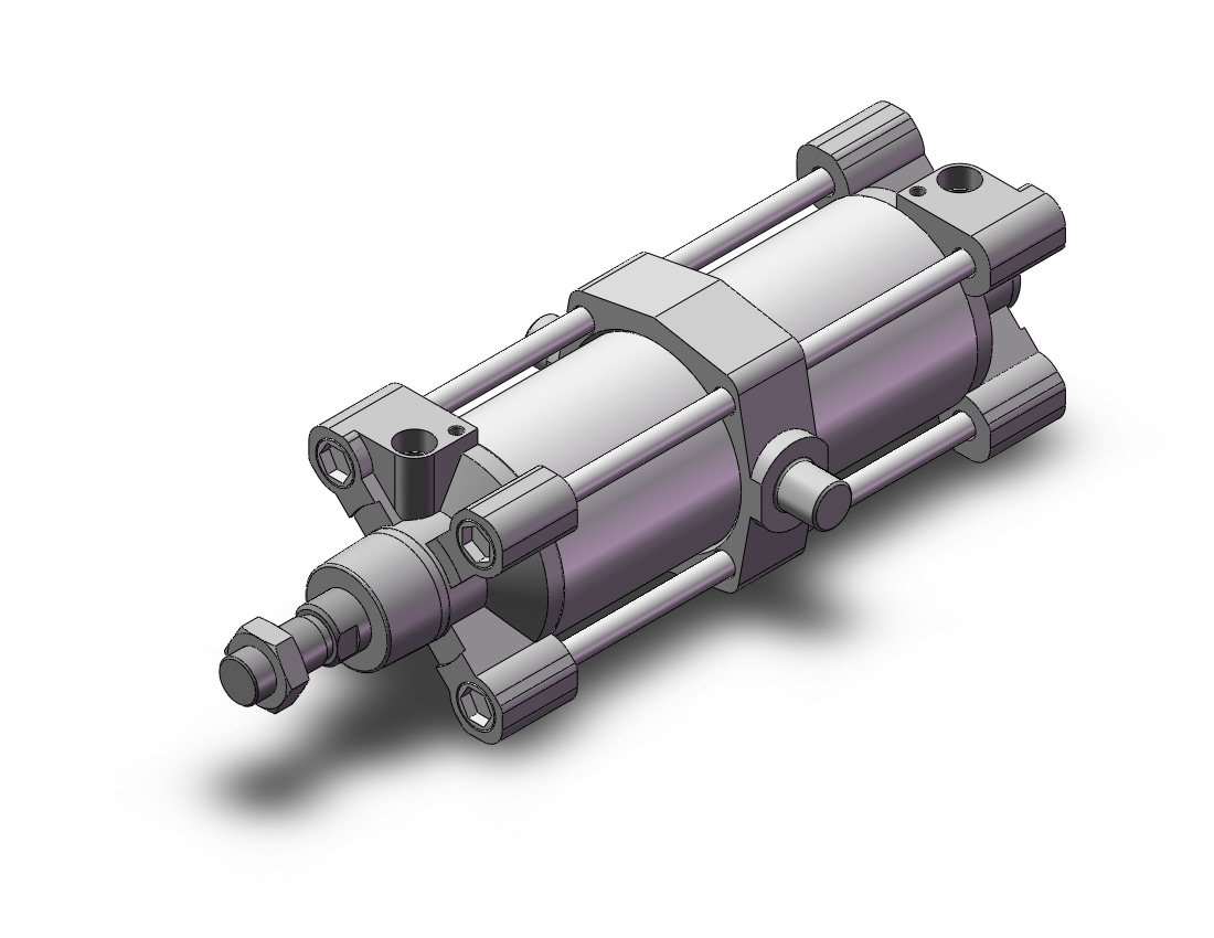 SMC C96ST80-160C cylinder, tie rod, ISO TIE ROD CYLINDER