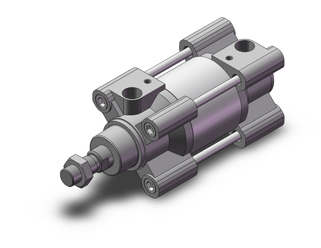 SMC C96YB63-25C cylinder, tie rod, ISO TIE ROD CYLINDER