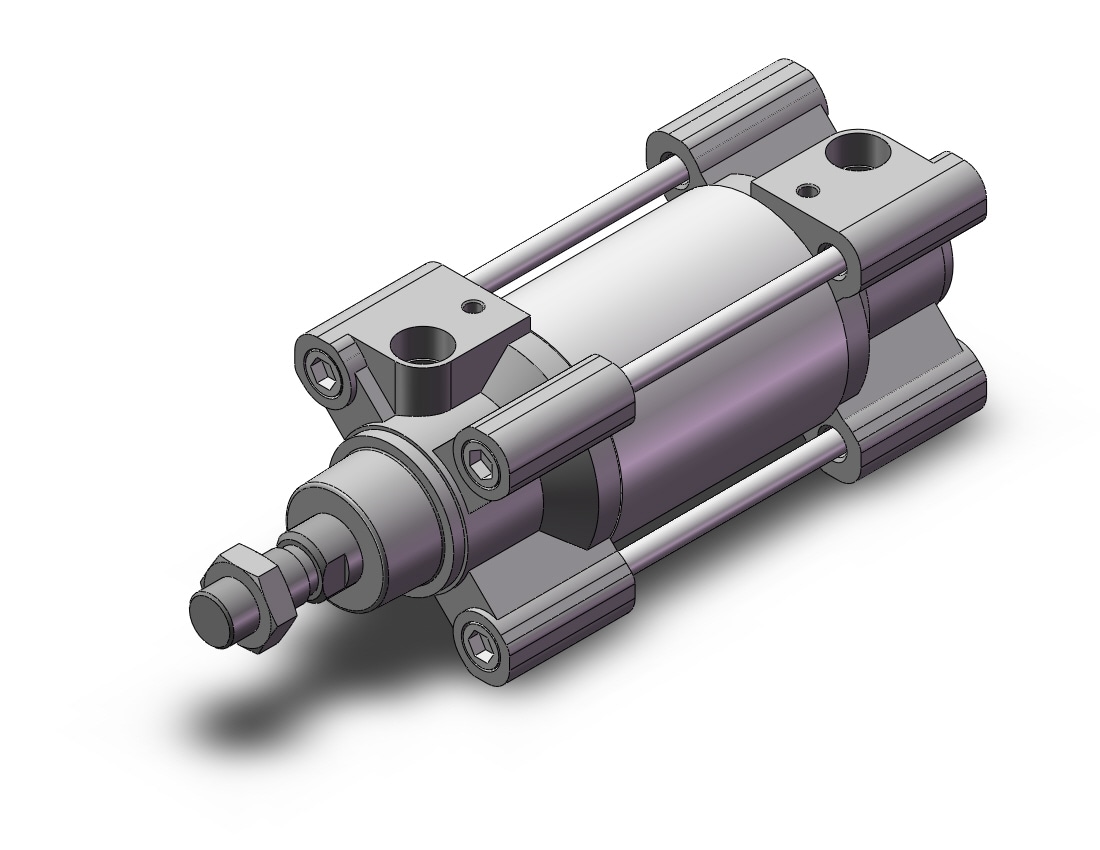 SMC C96YB63-50C cylinder, tie rod, ISO TIE ROD CYLINDER