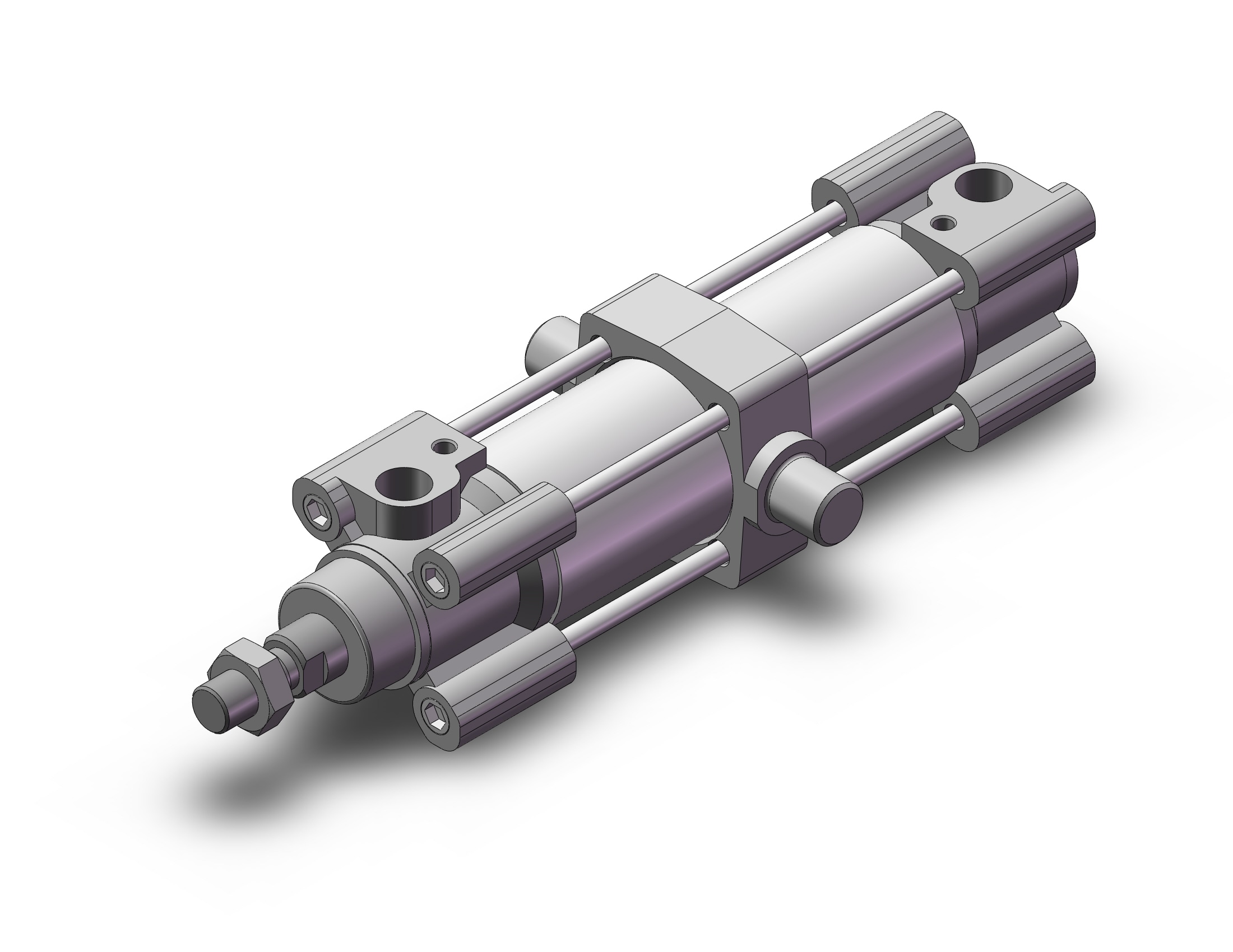 SMC C96YT40-100C cylinder, tie rod, ISO TIE ROD CYLINDER