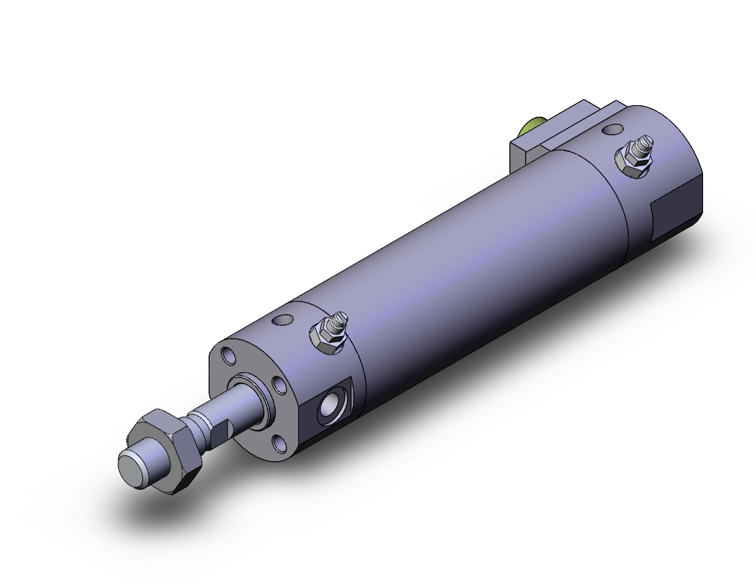 SMC CBG1BA25-50-HN base cylinder, CBG1 END LOCK CYLINDER***