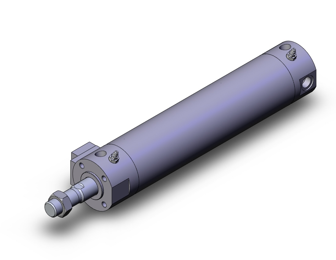 SMC CBG1BA40-150-RN cyl, end lock, CBG1 END LOCK CYLINDER