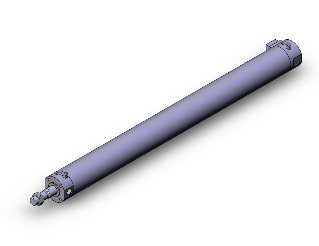 SMC CBG1BA40-450-HN 40mm cbg1 double-acting, CBG1 END LOCK CYLINDER