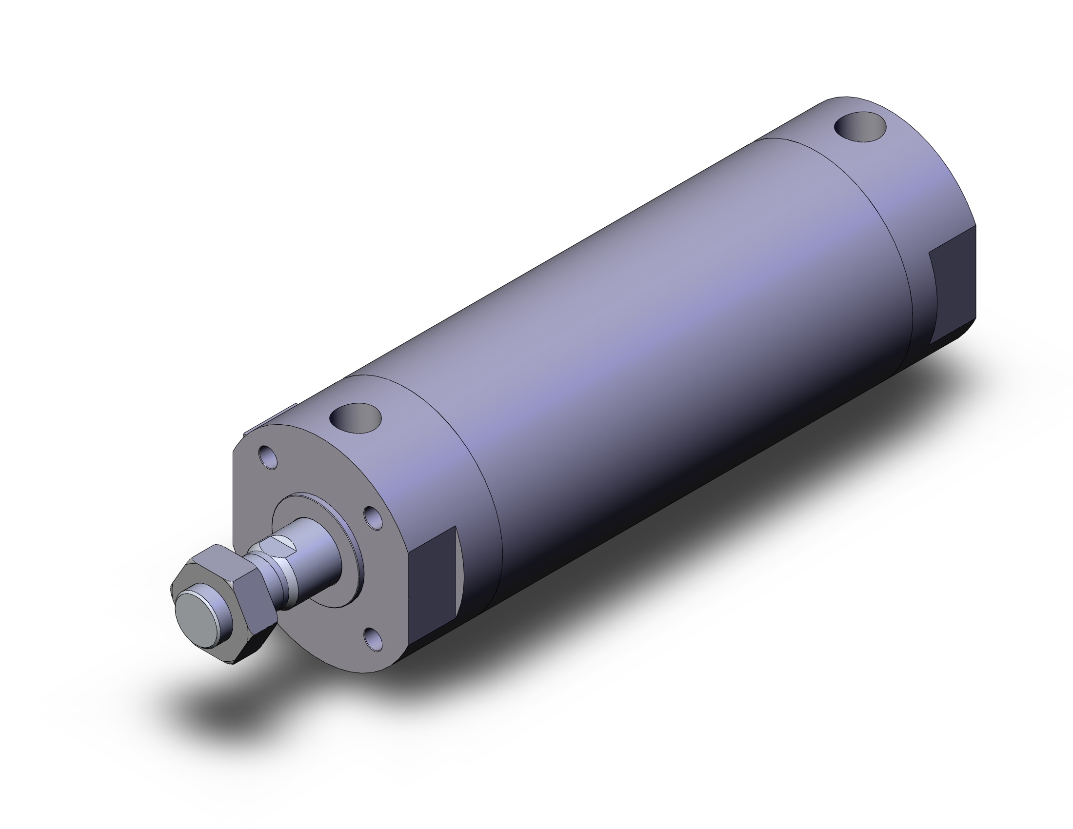 SMC CBG1BN100-200-RN base cylinder, CBG1 END LOCK CYLINDER