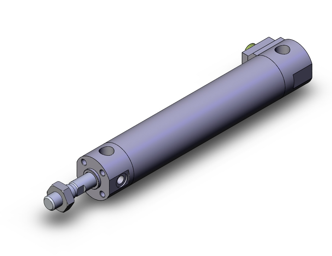 SMC CBG1BN25-100-HN cyl, end lock, CBG1 END LOCK CYLINDER***