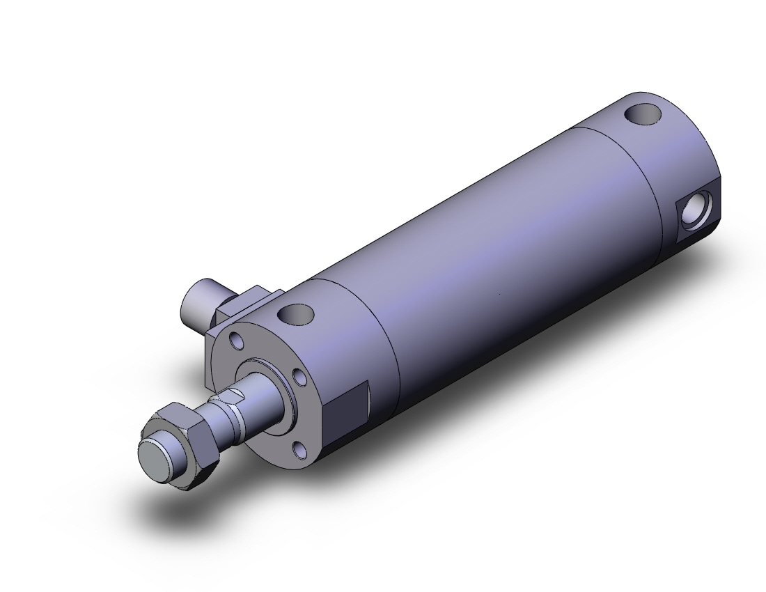 SMC CBG1BN50-100-RL base cylinder, CBG1 END LOCK CYLINDER