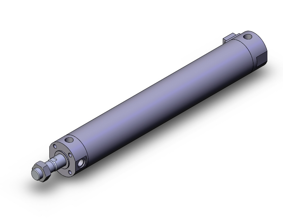 SMC CBG1BN50-300-HN cbg1, end lock cylinder, ROUND BODY CYLINDER