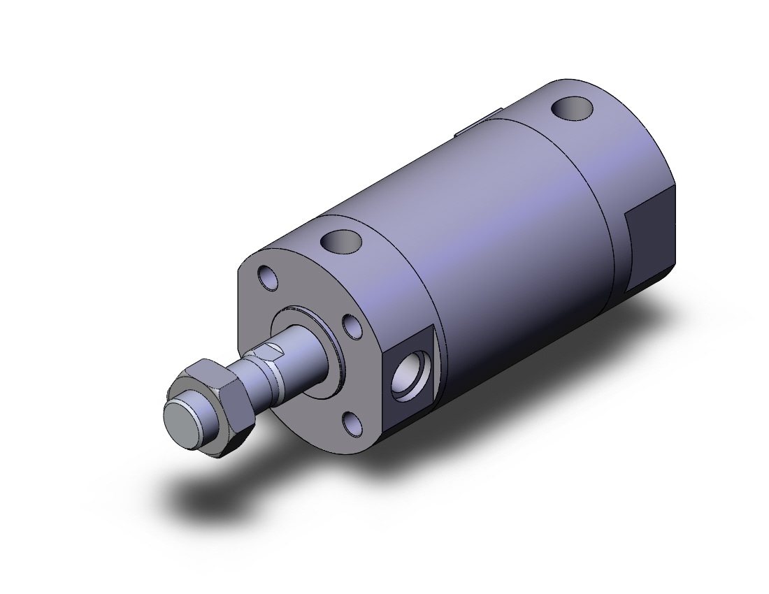 SMC CBG1BN63-25-HN cbg1, end lock cylinder, ROUND BODY CYLINDER