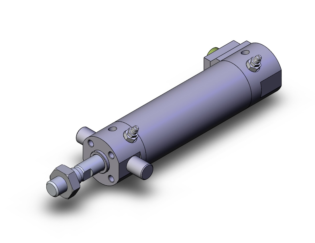 SMC CBG1UA25-50-HN cylinder, CBG1 END LOCK CYLINDER