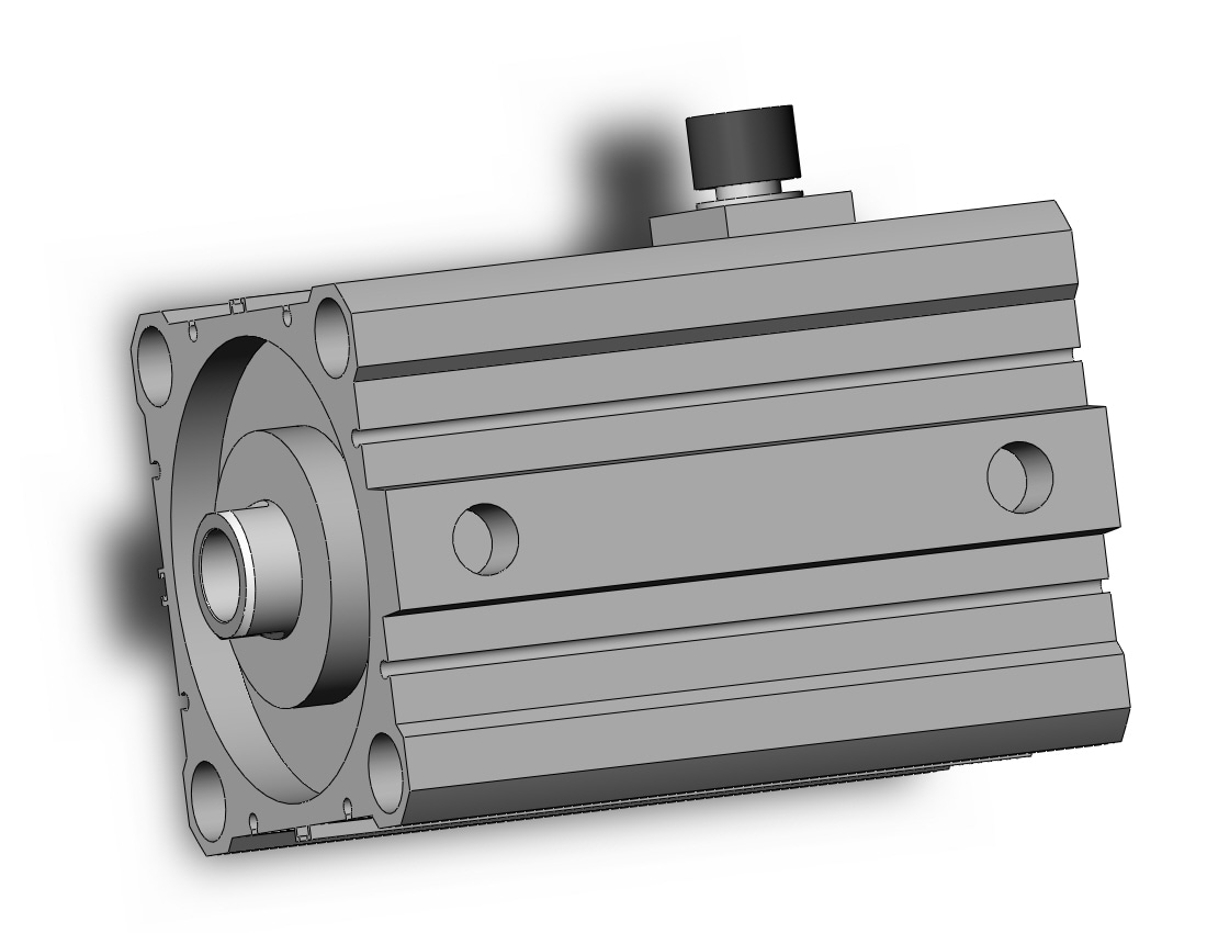 SMC CBQ2B100-50DC-HL 100mm cbq2 double-acting, CBQ2 CYLINDER COMPACT LOCKING