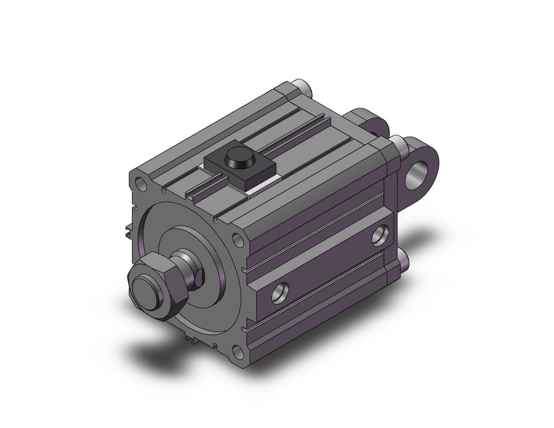 SMC CBQ2D100TN-20DCM-RN 100mm cbq2 double-acting, CBQ2 CYLINDER COMPACT LOCKING