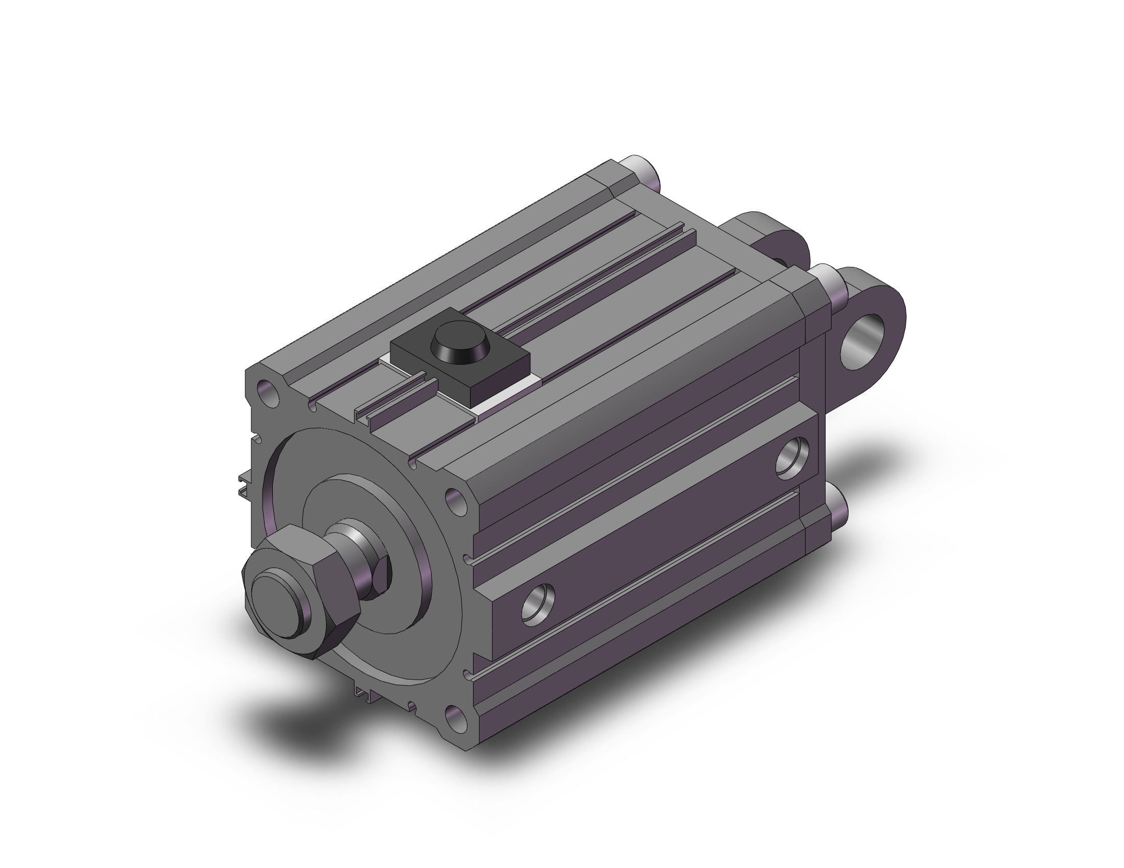 SMC CBQ2D100TN-50DCM-RN 100mm cbq2     double-acting, CBQ2 CYLINDER COMPACT LOCKING