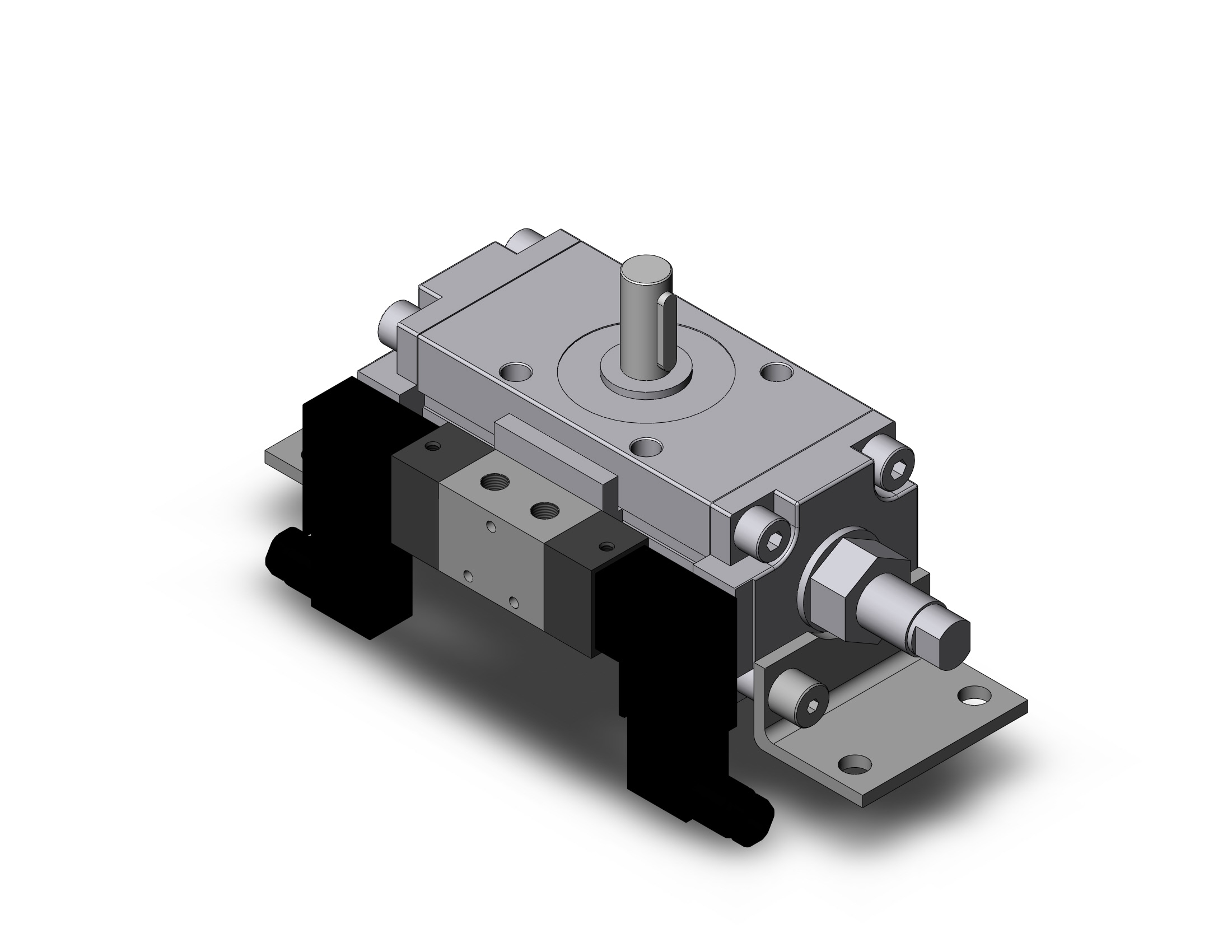 SMC CDVRA1LSU63-90-15DZ rotary actuator, ROTARY ACTUATOR