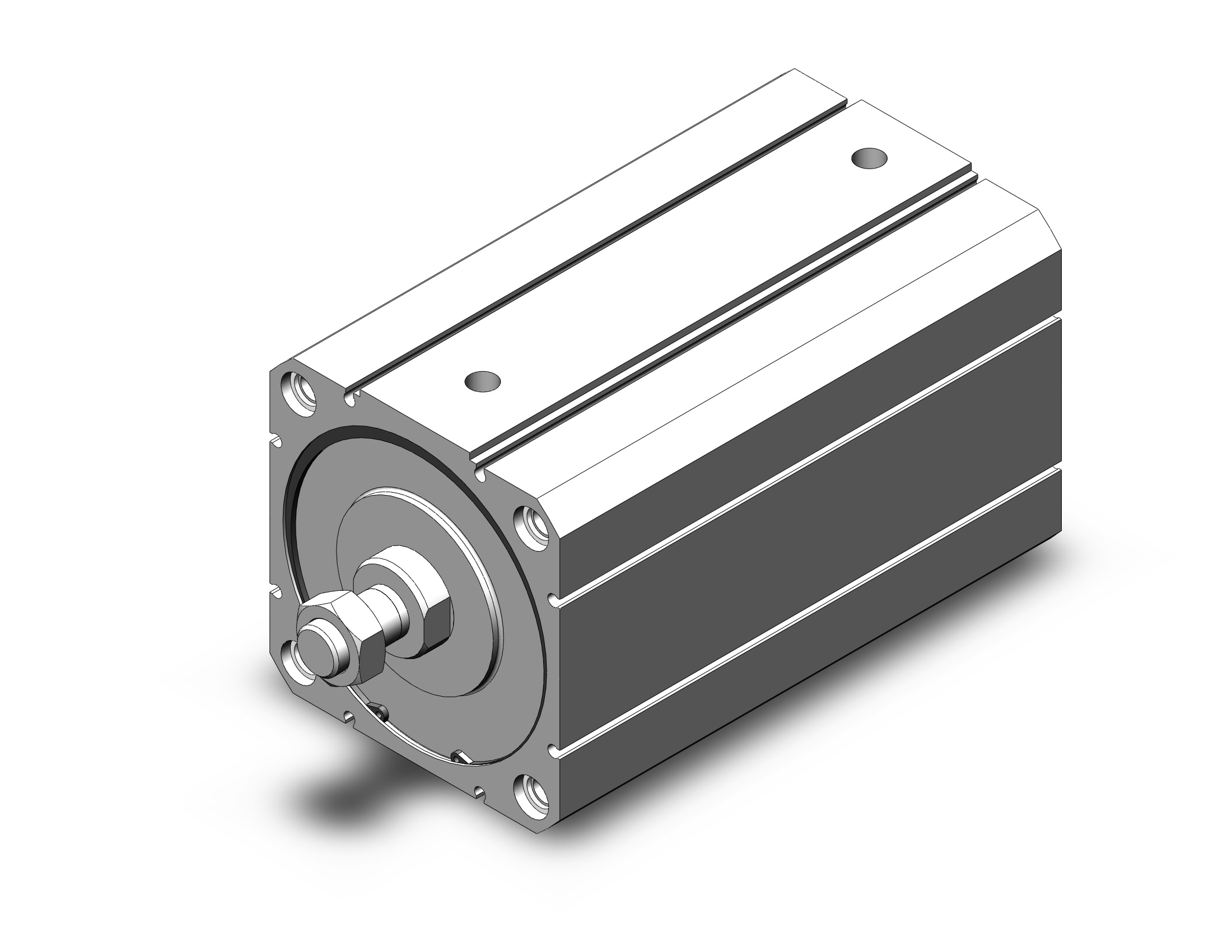 SMC CD55B100-125M cyl, compact, C55 ISO COMPACT CYLINDER