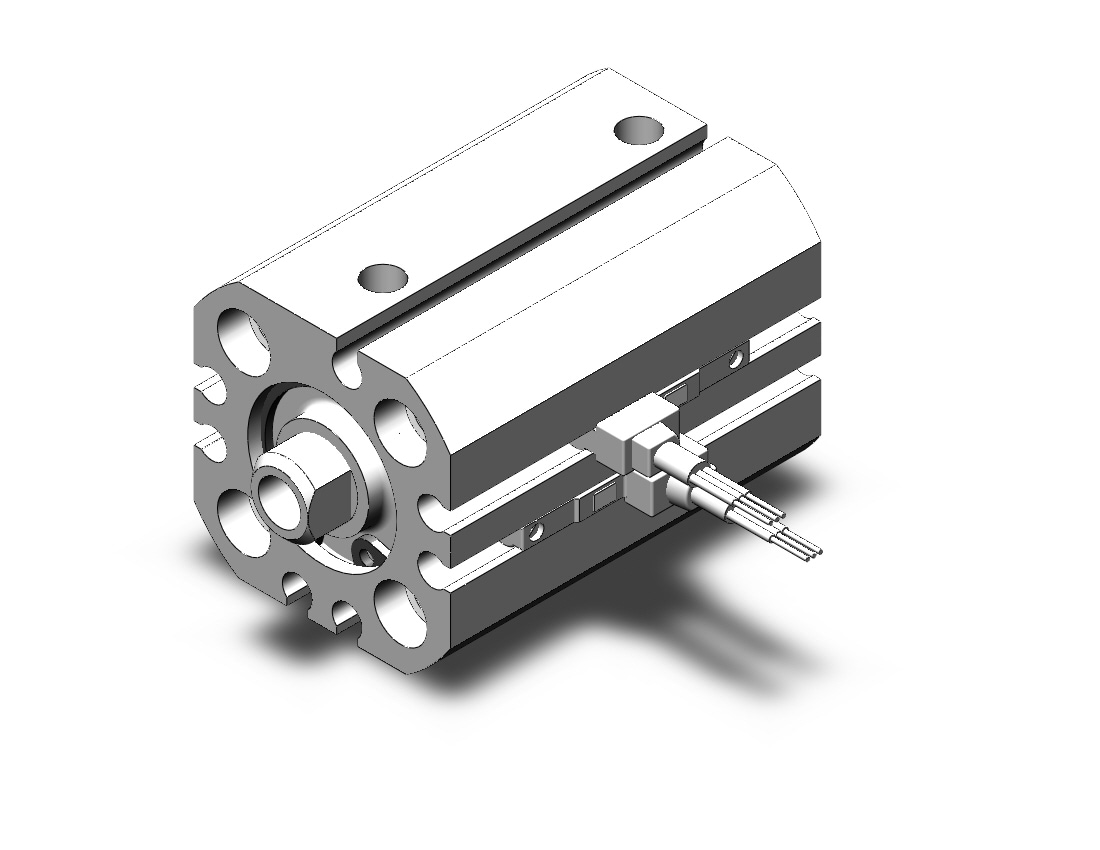 SMC CD55B20-15-M9NAV cyl, compact, iso, auto sw capable, ISO COMPACT CYLINDER