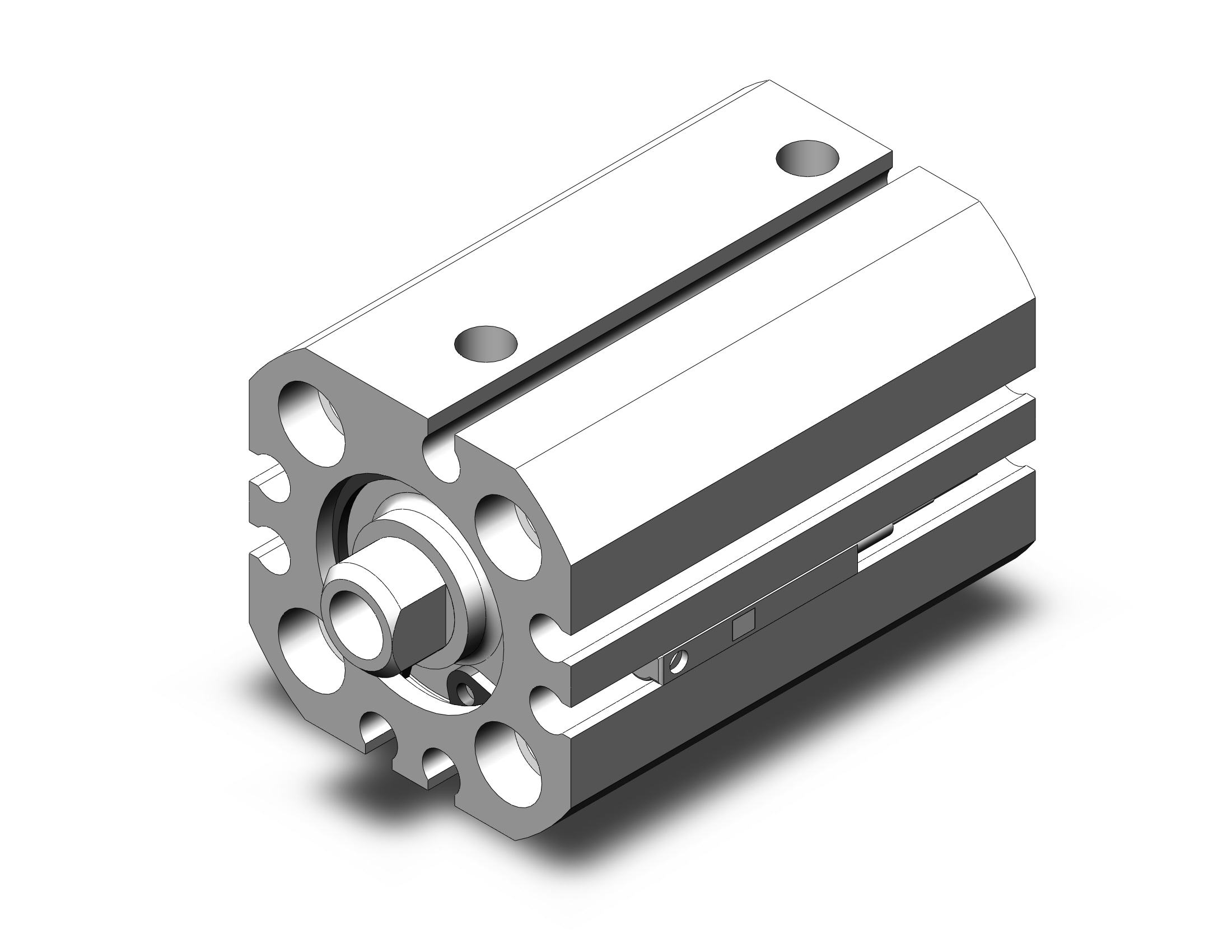 SMC CD55B20-15-M9PMAPCS cyl, compact, iso, auto sw capable, ISO COMPACT CYLINDER