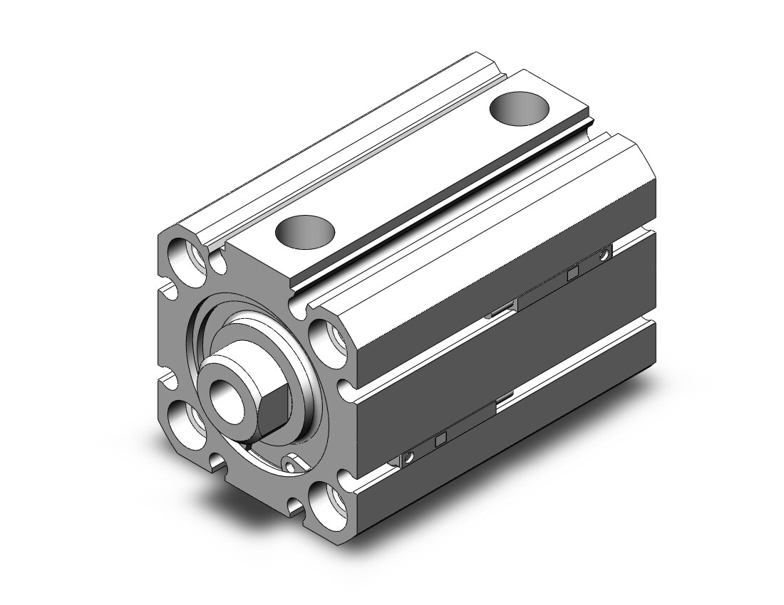 SMC CD55B32-25-M9B cyl, compact, iso, auto sw capable, ISO COMPACT CYLINDER