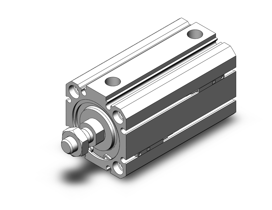 SMC CD55B40-50M-M9N cyl, compact, iso, auto sw capable, ISO COMPACT CYLINDER