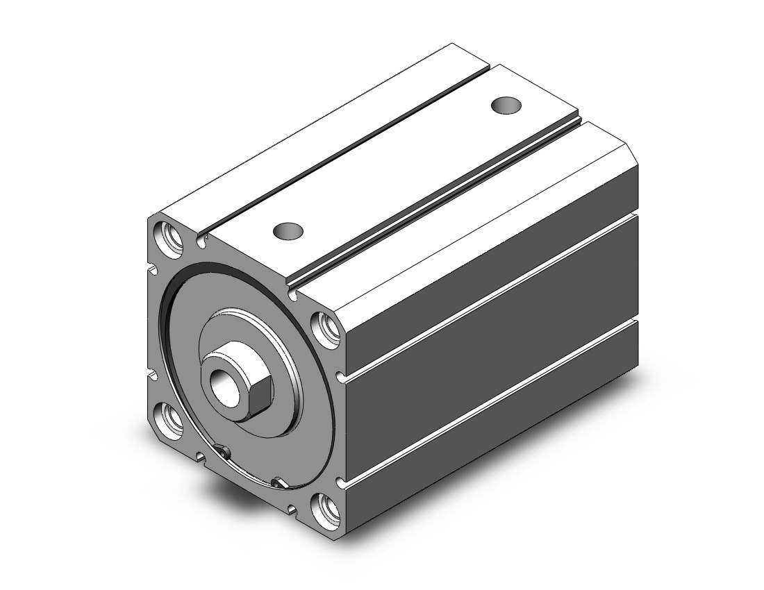 SMC CD55B80-80 cyl, compact, iso, sw capable, C55 ISO COMPACT CYLINDER