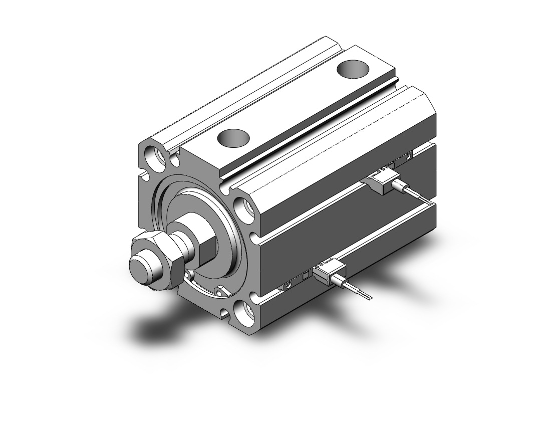 SMC CD55C40-30M-M9BVL cyl, compact, iso, auto sw capable, ISO COMPACT CYLINDER