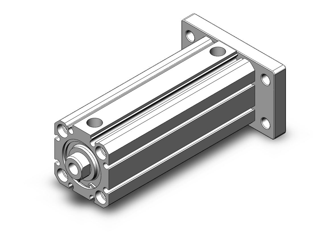 SMC CD55G32-80 compact cylinder, ISO COMPACT CYLINDER