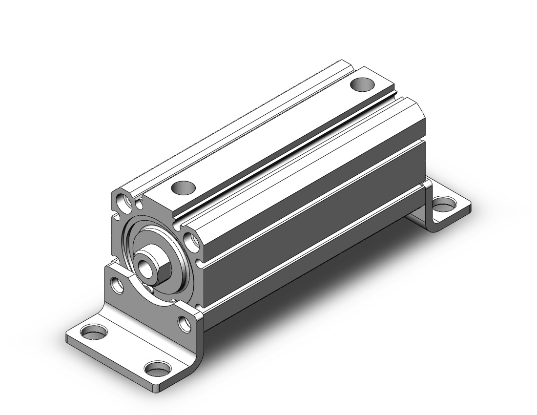 SMC CD55L40-80 cyl, compact, iso, auto sw capable, ISO COMPACT CYLINDER