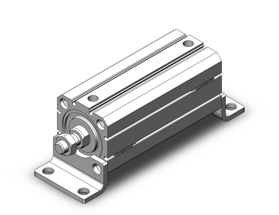 SMC CD55L50-100M-M9P cyl, compact, iso, auto sw capable, ISO COMPACT CYLINDER