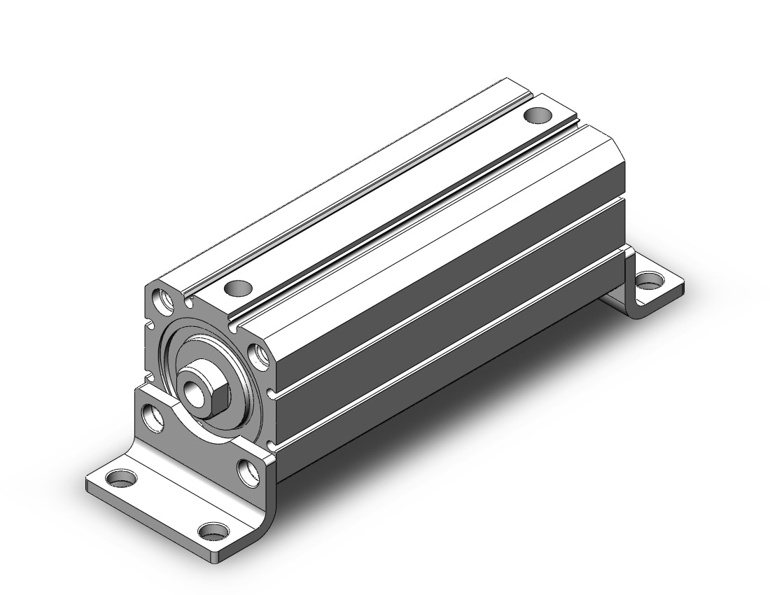 SMC CD55L50-125 cyl, compact, iso, sw capable, C55 ISO COMPACT CYLINDER