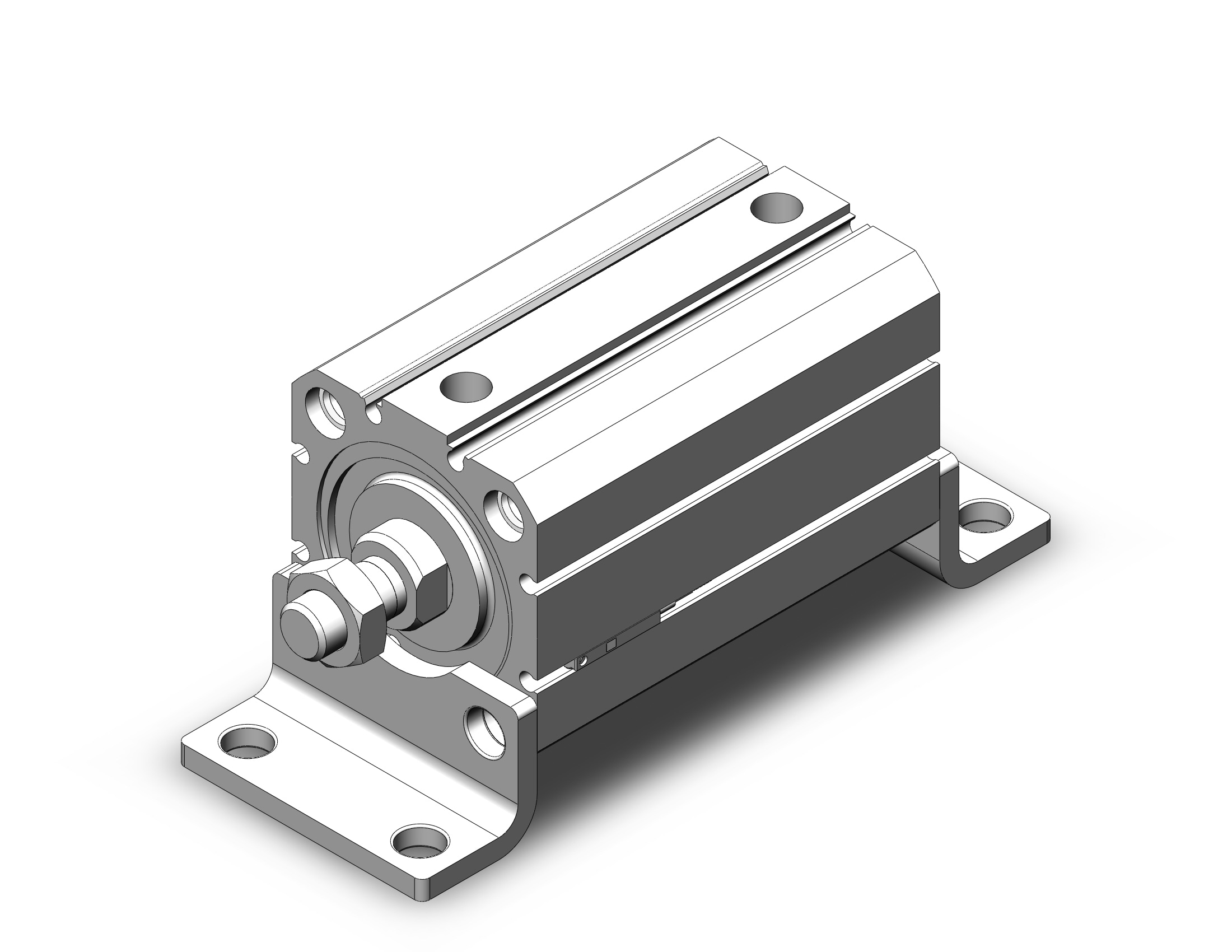 SMC CD55L50-60M-M9PWLS cyl. compact, iso, sw capable, C55 ISO COMPACT CYLINDER