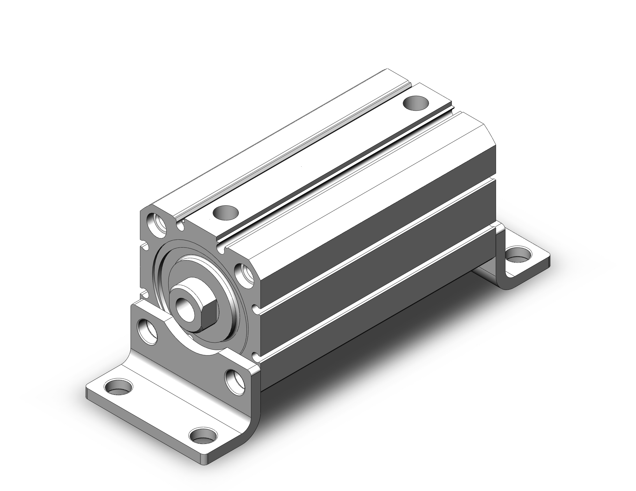 SMC CD55L50-80 cyl, compact, iso, auto sw capable, ISO COMPACT CYLINDER