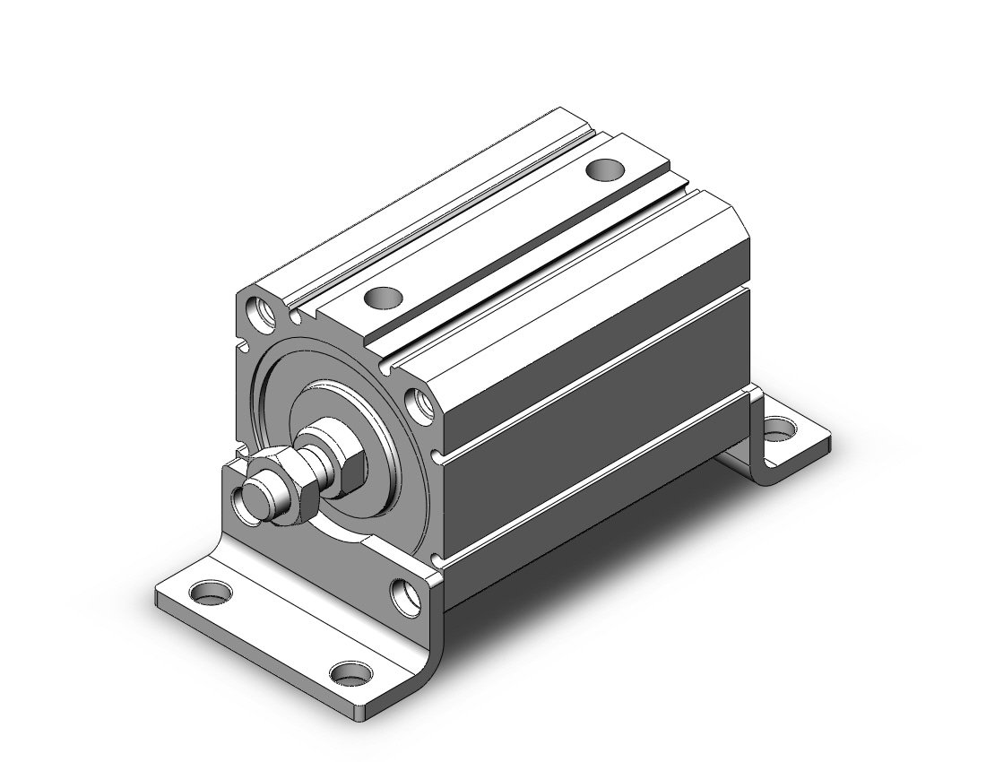 SMC CD55L63-60M cyl, compact, iso, auto sw capable, ISO COMPACT CYLINDER