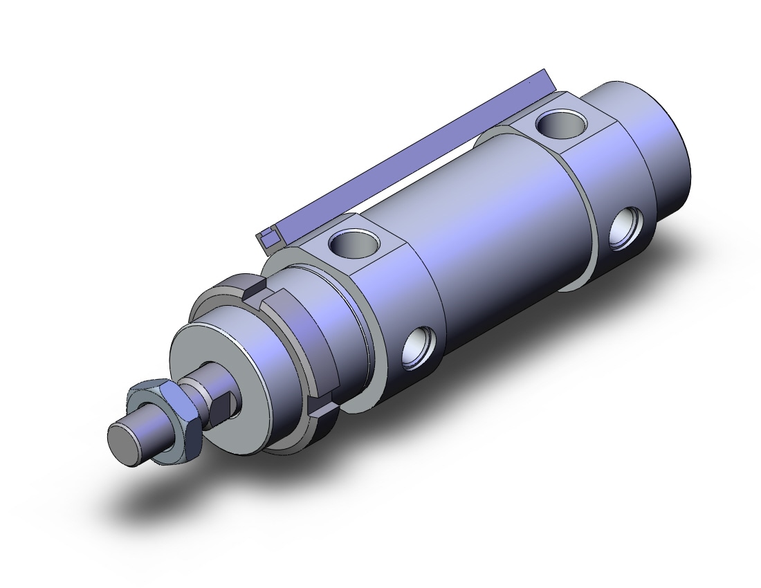 SMC CD76E32-10-A cyl, european, C75 ROUND BODY CYLINDER