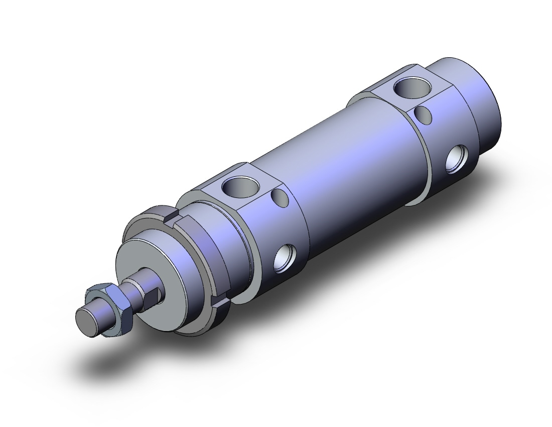 SMC CD76E40-25C-B cyl, european (italy), C75 ROUND BODY CYLINDER